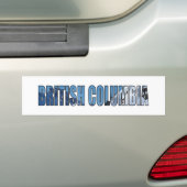 Britisch-Columbia Autoaufkleber (Auf Auto)