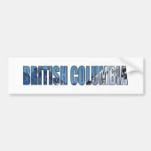 Britisch-Columbia Autoaufkleber (Vorne)