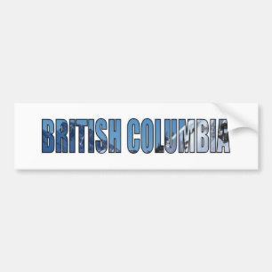 Britisch-Columbia Autoaufkleber
