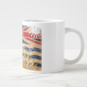 Britisch-Columbia-Flagge Jumbo-Tasse (Rechts)