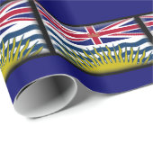 Britisch-Columbia Geschenkpapier (Rolleneckpunkt)