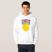Britisch-Columbia, Kanada Hoodie (Vorne ganz)