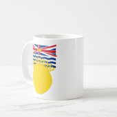 Britisch-Columbia, Kanada Kaffeetasse (Vorderseite Links)