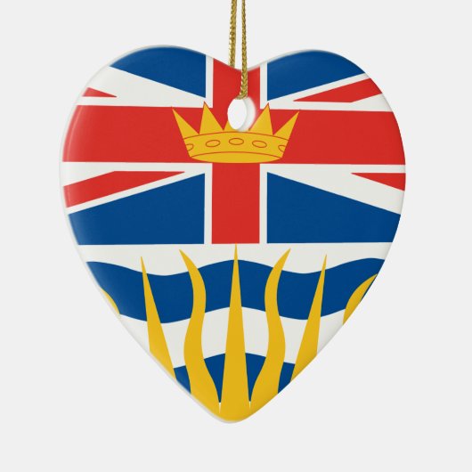 BRITISCH-COLUMBIA KERAMIKORNAMENT (Rechts)