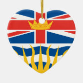 BRITISCH-COLUMBIA KERAMIKORNAMENT (Vorne)