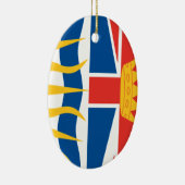 BRITISCH-COLUMBIA KERAMIKORNAMENT (Rechts)