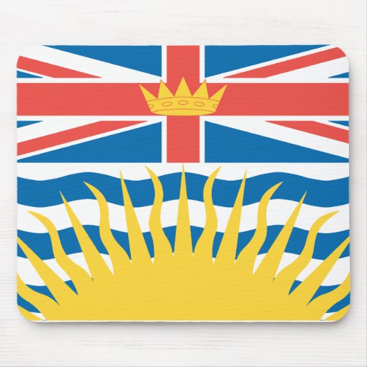 BRITISCH-COLUMBIA MOUSEPAD (Vorne)