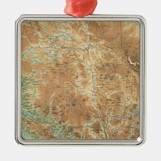 Britisch-Columbia Silbernes Ornament (Vorne)