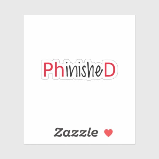 Britisch, Doktorand Aufkleber (Blatt)