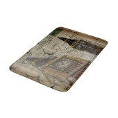 Britisch-England-Langdon-Uhrturm Big ben Badematte (Schrägansicht)