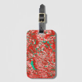 Britisch farbig Cool Gepäckanhänger (Vorderseite Vertikal)