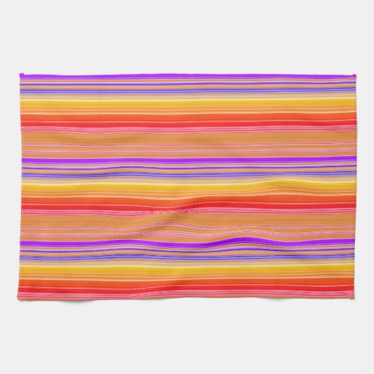 Britisch-farbige Streifen Handtuch (Horizontal)