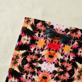 Britisch-farbiges Ahornleaf-Muster Strandtuch (Beispiel)