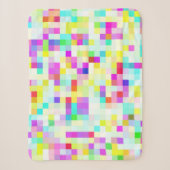 Britisch-farbiges, mehrfarbiges Mosaikmuster Sherpadecke (Vorderseite)