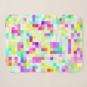 Britisch-farbiges, mehrfarbiges Mosaikmuster Sherpadecke (Vorderseite (Horizontal))