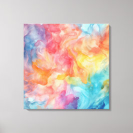 Britisch gefärbte Allover Aquarell Textur Leinwanddruck