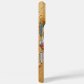 Britisch gefärbte Calavera - Zuckerschädel Case-Mate iPhone Hülle (Rückseite / Rechts)