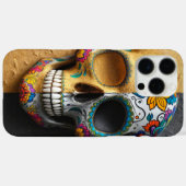 Britisch gefärbte Calavera - Zuckerschädel Case-Mate iPhone Hülle (Rückseite (Horizontal))