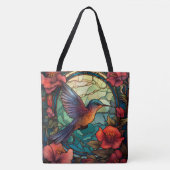 Britisch gefärbte Hummingbird Tote Bag Tasche (Vorderseite)