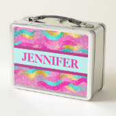 Britisch gefärbtes Metall-Lunchbox Metall Brotdose (Rückseite)