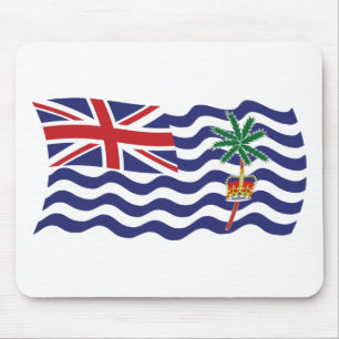 Britisch-Indischer-Ozean-Flagge-Mauspad Mousepad