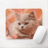 Britisch Kurzhaar, Britisch Langhaar, Lila Mousepad (Mit Mouse)