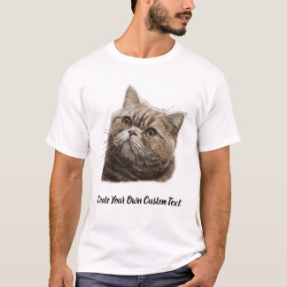 Britisch Kurzhaar Katze Erstellen Sie Ihren eigene T-Shirt