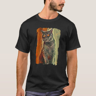 Britisch Kurzhaar Katze Süße Katzen Katzenmutter u T-Shirt