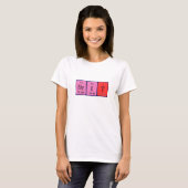 Britisch-Periodenname-Shirt T-Shirt (Vorne ganz)