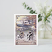 Britisch-Rennflugzeug 1900 Postkarte (Stehend Vorderseite)