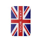 Britisch-Union-Jack-Fahn-Badezimmer ohne Schlupf-B Badematte (Vorderseite Vertikal)