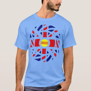 Britisch-Vietnamesisch South Multinational Patriot T-Shirt