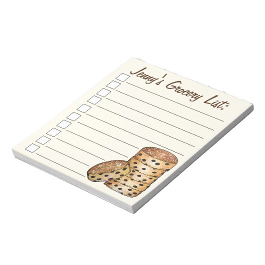 Britisch-walisische Cakes Welshcakes hausgemachte, Notizblock (Rotiert)