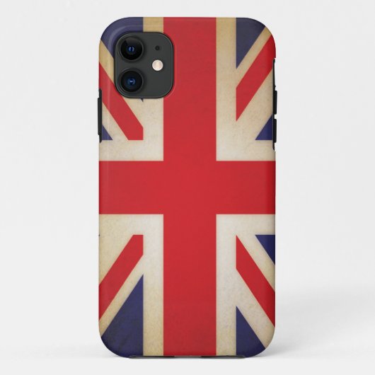 BRITISCHE alte Flagge Case-Mate iPhone Hülle (Rückseite)