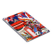 Britische Andenken Notizblock (Rechte Seite)