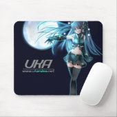BRITISCHE Anime-Netz-Mausunterlage Mousepad (Mit Mouse)