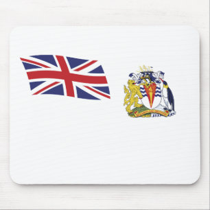 Britische Antarktis-Flagge-Mauspad Mousepad