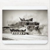 Britische Armee Challenger 2 Hauptstreitstab Mousepad (Vorne)