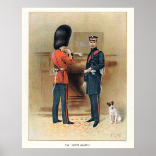 Britische Armee - der Schotte-Schutz Poster