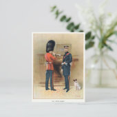 Britische Armee - Die Schotte-Wachen Postkarte (Stehend Vorderseite)