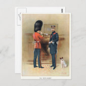Britische Armee - Die Schotte-Wachen Postkarte (Vorne/Hinten)