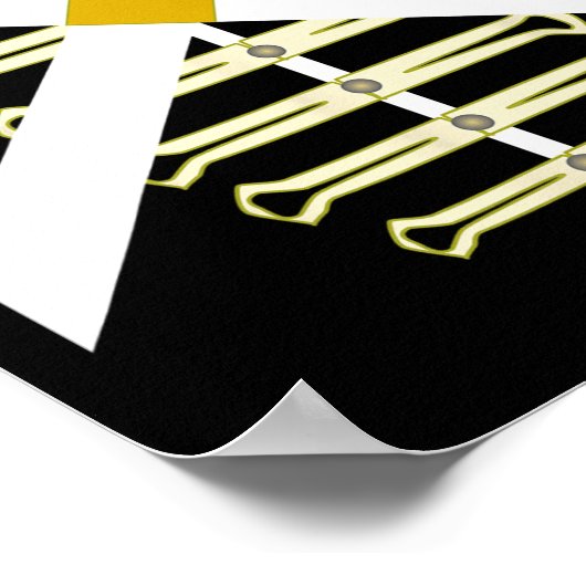 Britische Armee Poster (Ecke)