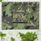 Britische Armee-Soldat-Tuch Handtuch (Gefaltet)