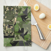 Britische Armee-Soldat-Tuch Handtuch (Viertel Falte)