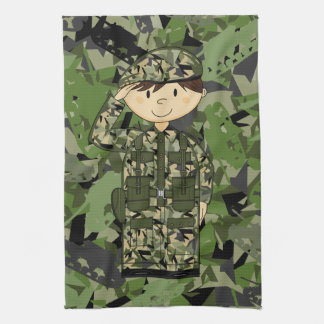 Britische Armee-Soldat-Tuch Handtuch