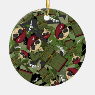 Britische Armee-Soldat-Verzierung Keramikornament