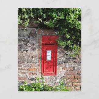 Britische Briefkasten Postkarte
