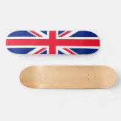 BRITISCHE britische Englisch-Flagge Skateboard (Horizontal)