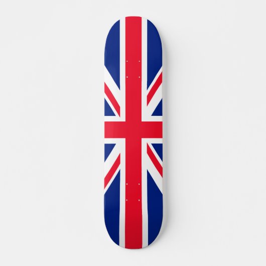 BRITISCHE britische Englisch-Flagge Skateboard (Vorne)