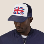 BRITISCHE britische Englisch-Flagge Truckerkappe (Beispiel)
